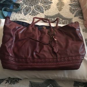 Cato deep red purse